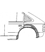 VAN WEZEL - 3314148 - Арка крыла задн прав NISSAN: SUNNY (N14) 93-95 5дв